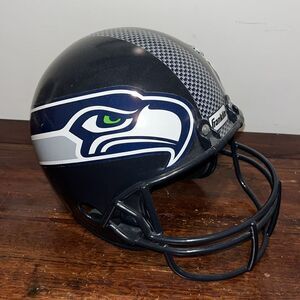 Plastic Kids Youth TOY Seattle Seahawks Football Helmet NO Strap Decal Flawed